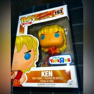 Street Fighter Ken Exclusive Funko Pop